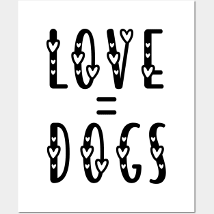 dog lovers Posters and Art